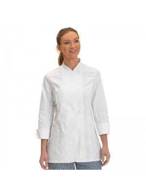 Plain jacket Women's long sleeve leChef PROFESSIONAL 200 GSM